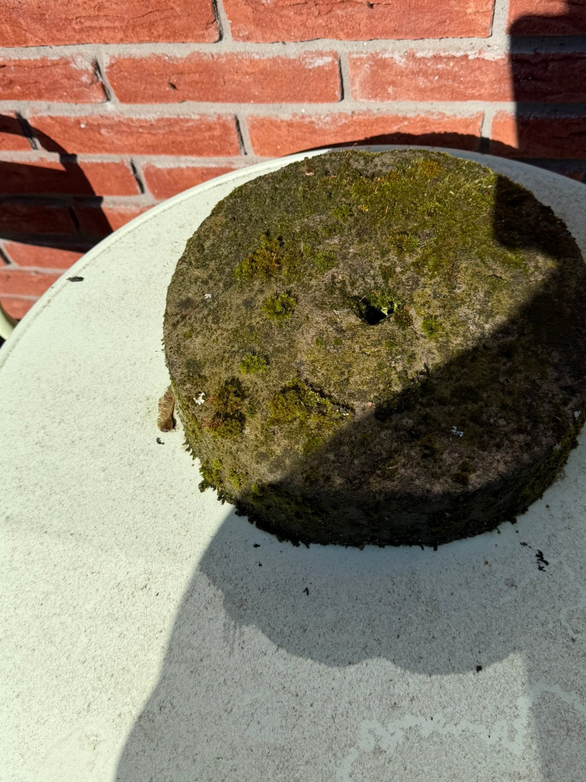Oude molen slijpsteen - Decoratieve tuindecoratie, Ophalen