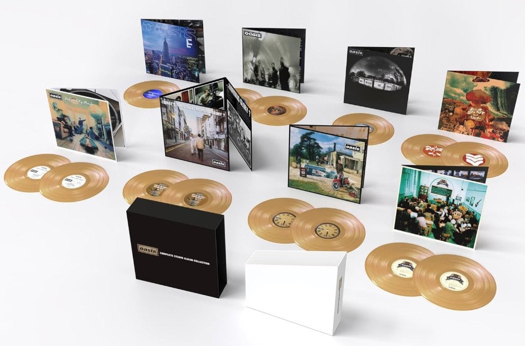 Vinyl 14LP Boxset Oasis Complete Studio Collection GOLD NEW, Boxset, Pop, Ophalen of Verzenden, 12 inch