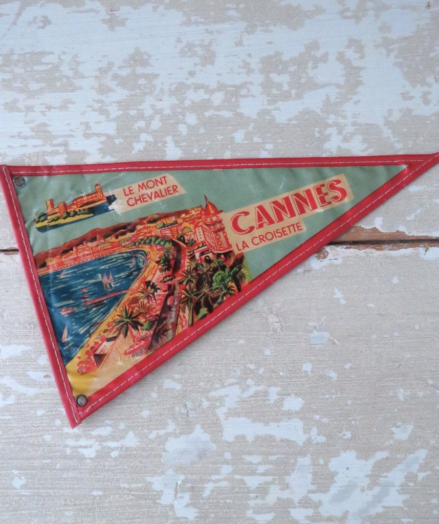 Vintage vaantje Cannes, jaren 50, Ophalen of Verzenden