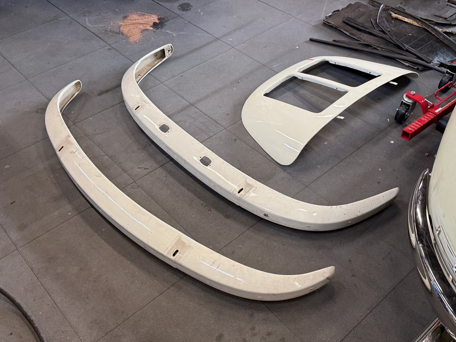 Porsche 356 C bumpers, Ophalen, Gebruikt, Porsche, Bumper