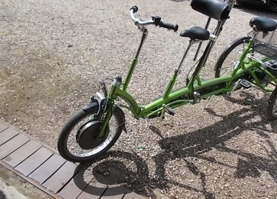 Elektrische Van Raam, Fietsen en Brommers, Ophalen, Minder dan 10 versnellingen, Minder dan 49 cm, Zo goed als nieuw