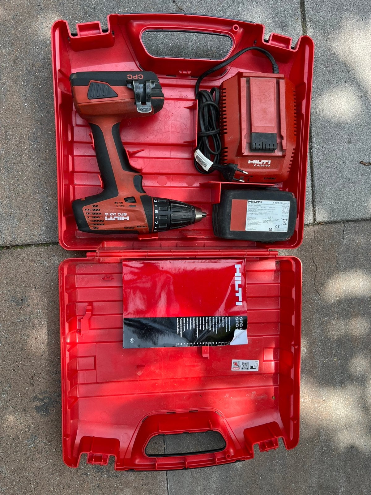Hilti SFC 22 A, Ophalen of Verzenden, Zo goed als nieuw, Boor- en/of Breekhamer