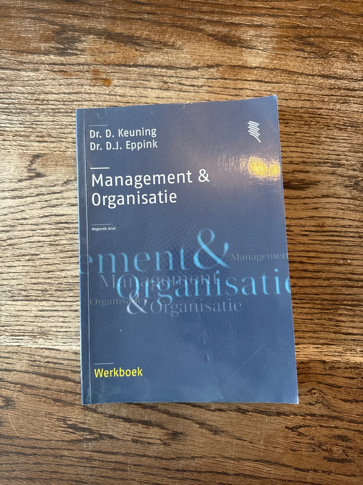 Management & Organisatie Werkboek - Dr. Keuning & Eppink, Ophalen of Verzenden, Gamma, Gelezen, HBO