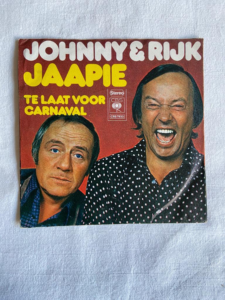 johnny & rijk - jaapie, jaapie, Ophalen of Verzenden, Gebruikt, Nederlandstalig