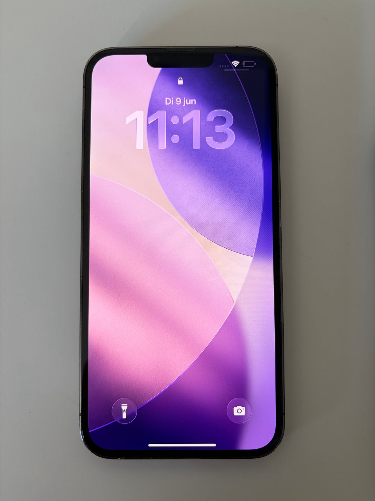 iPhone 13 Pro Max - Gebarsten achterkant, 79% batterij, Telecommunicatie, Mobiele telefoons | Apple iPhone, 128 GB, Zwart, Ophalen of Verzenden