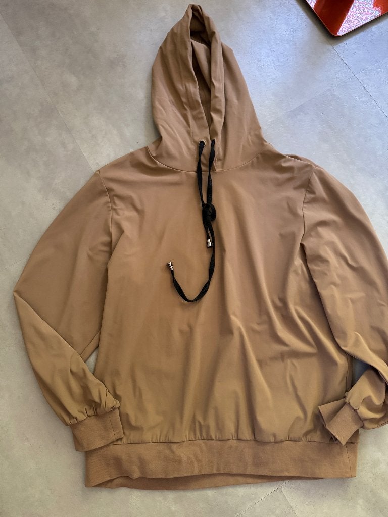 Lady Day travelstof sweater, Kleding | Dames, Lady Day, Bruin, Maat 42/44 (L), Ophalen of Verzenden