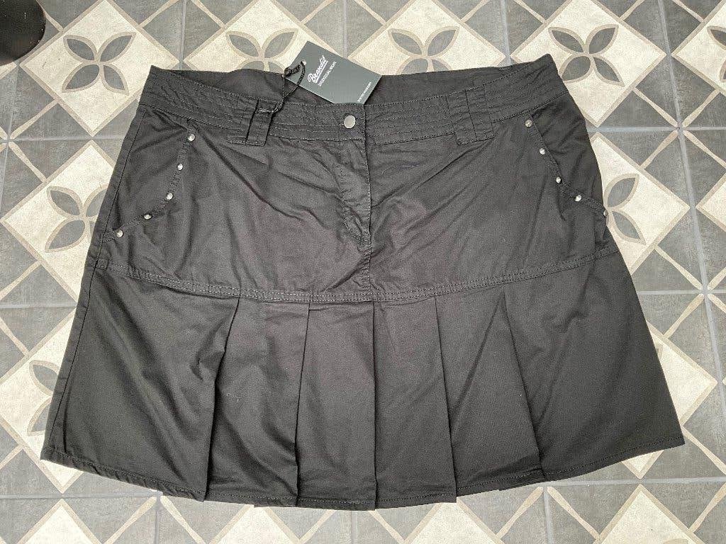 Women's skirt/rok/kilt BRANDIT - Dale Maat XXL, Zwart, Maat 46/48 (XL) of groter, Nieuw, Ophalen of Verzenden