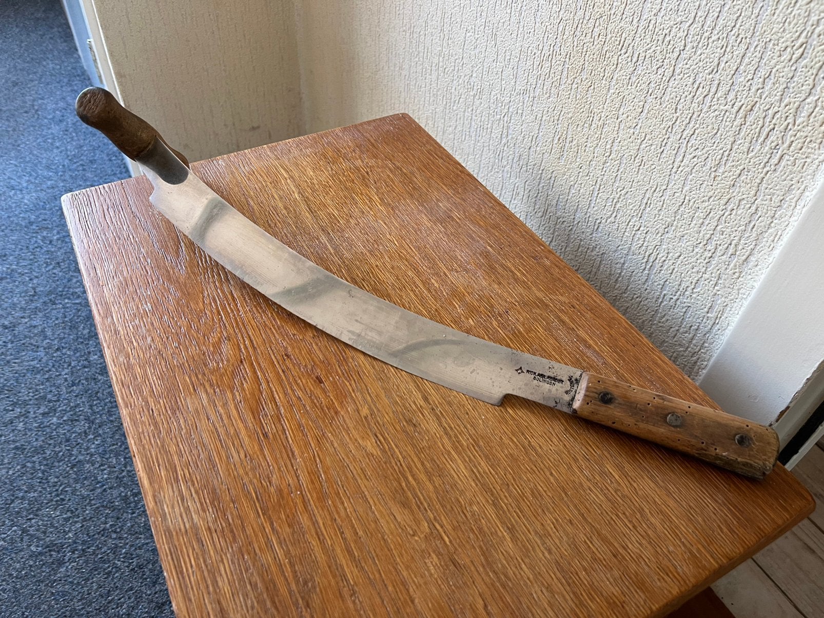 Te Koop : Solingen Kaasmes Herder Kaas Mes Zie Foto’s, Ophalen of Verzenden