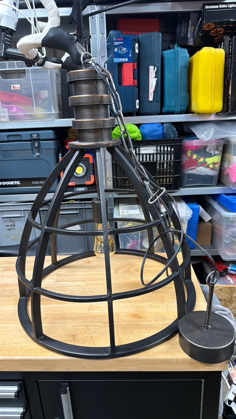 PTMD hanglamp, Ophalen, Zo goed als nieuw, Metaal