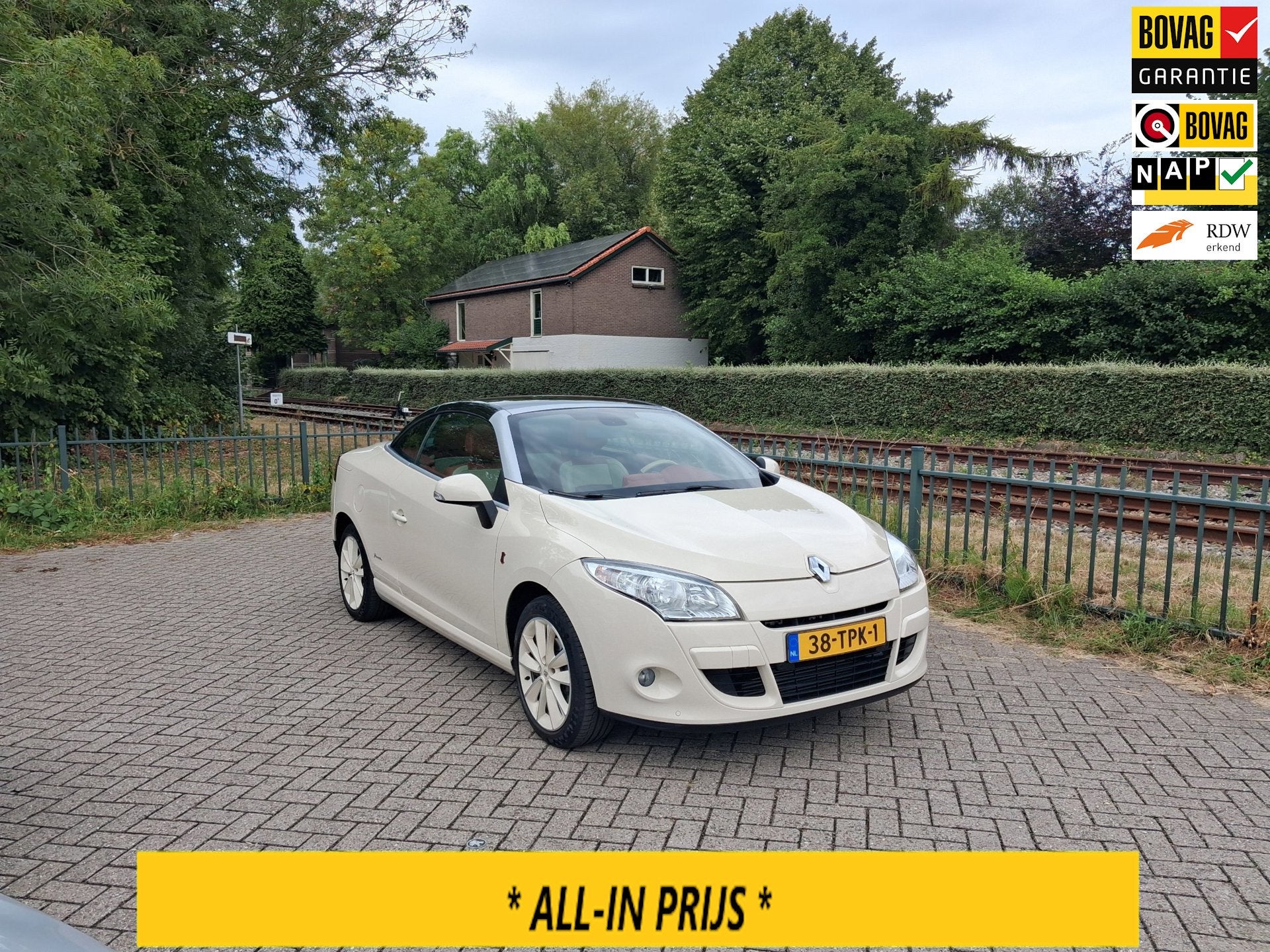 Renault Mégane Coupé-Cabriolet 1.4 TCE Floride 92000km! ai, Auto's, Voorwielaandrijving, Automatische klimaatregeling, Gebruikt