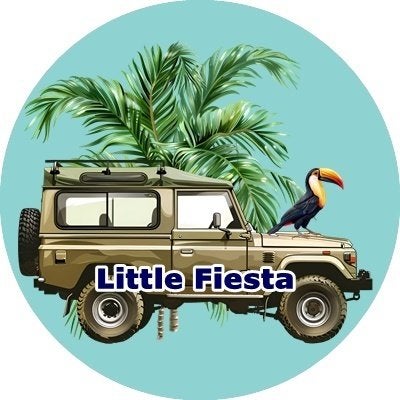 lf299 icing frosting jeep safari 20cm eetbare taart print, Ophalen of Verzenden, Nieuw, Taarten, Versiering