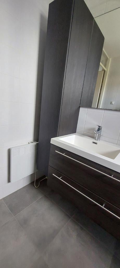 Lillangen Ikea badkamerkast 3 maal bruin, Huis en Inrichting, Ophalen, (Half)hoge kast, Minder dan 50 cm, 150 tot 200 cm