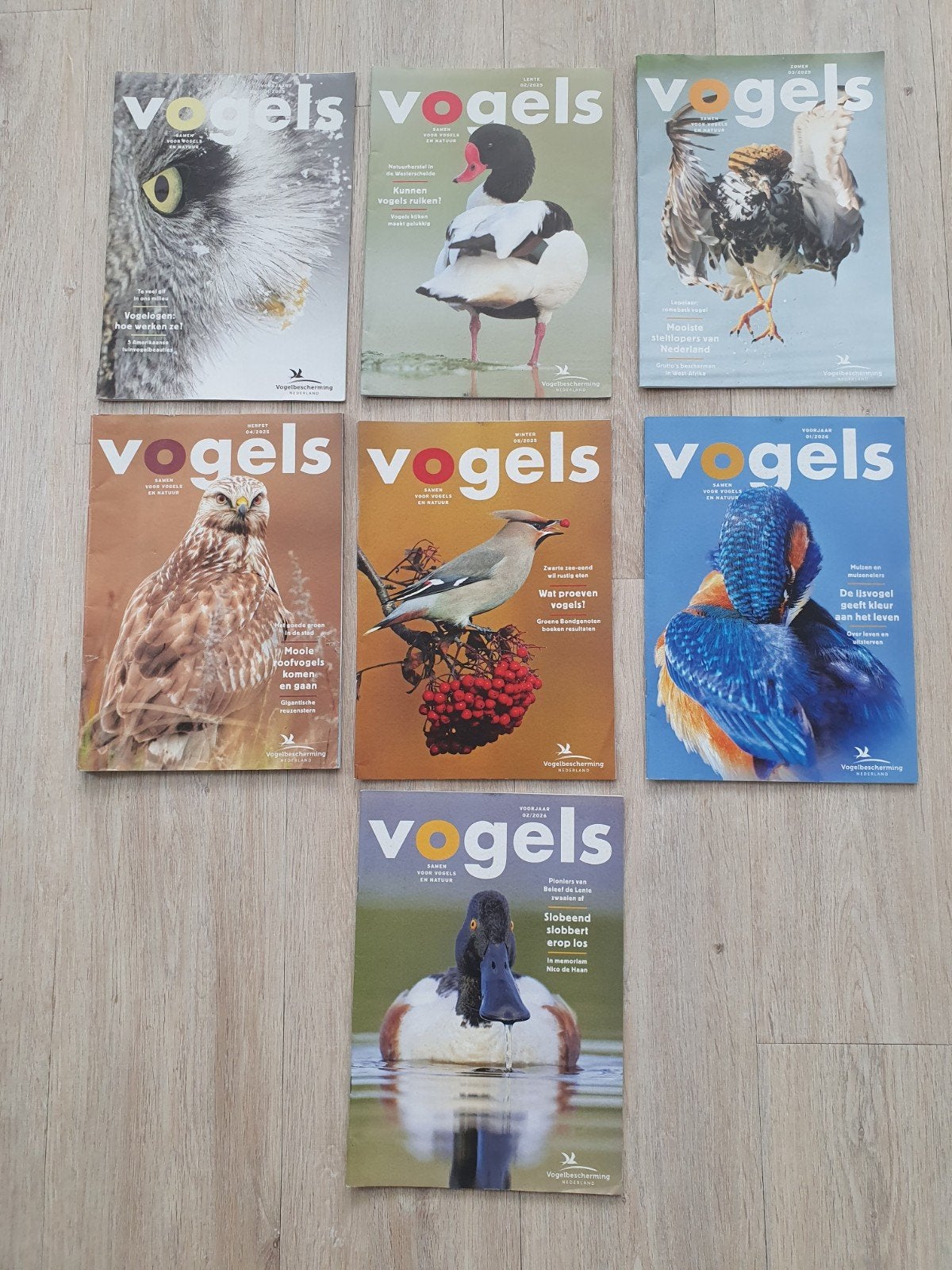 Tijdschrift Vogels, 2025 en 2026, zie omschrijving, Ophalen of Verzenden, Zo goed als nieuw, Wetenschap en Natuur