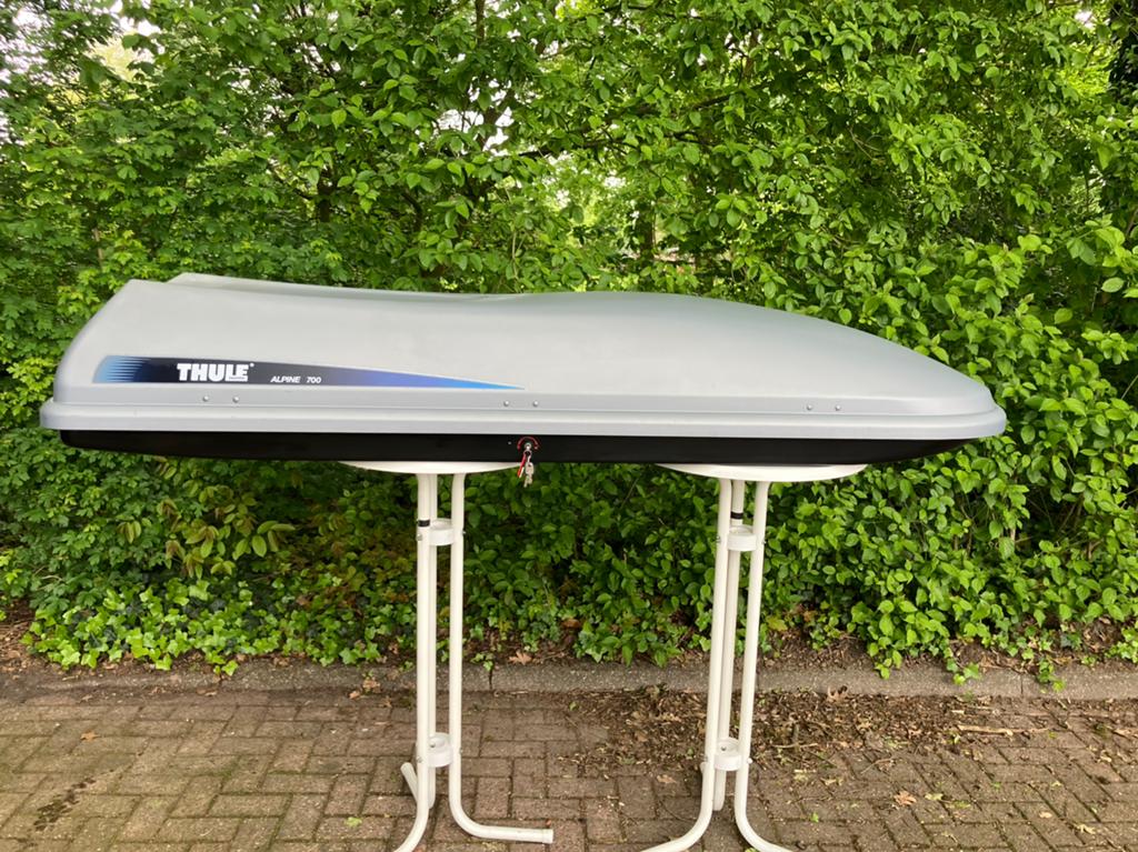 Zeer ruime Thule Alpine 700 dakkoffer, Auto diversen, Dakkoffers, Gebruikt, Ophalen