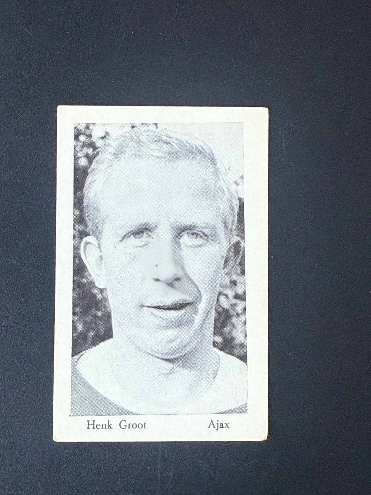 Voetbalplaatje Henk Groot Ajax 1963 Monty, Verzamelen, Ophalen of Verzenden, Zo goed als nieuw, Ajax, Poster, Plaatje of Sticker