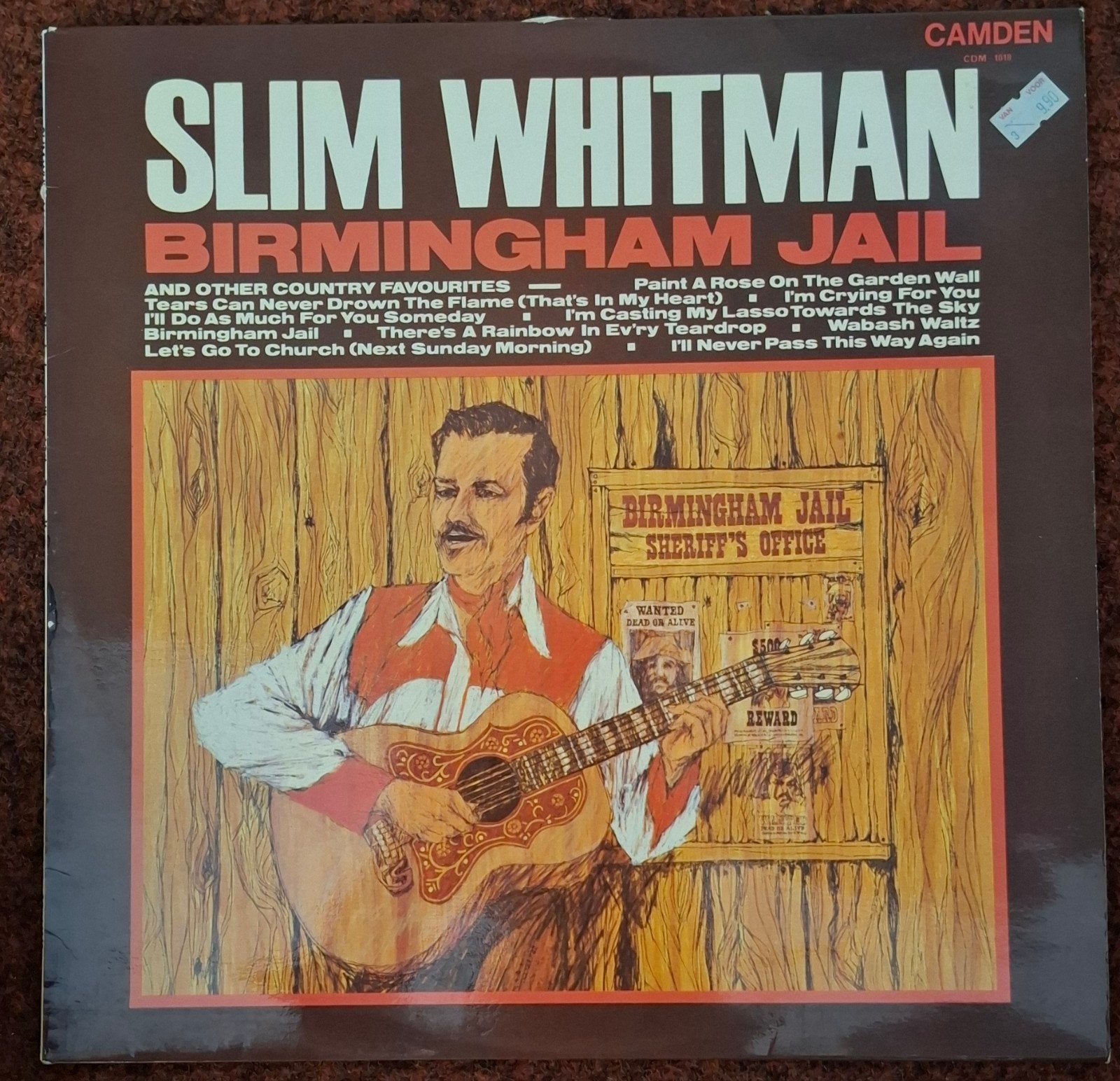 Slim Whitman - Birmingham Jail (LP), Ophalen of Verzenden, Gebruikt, Album, Country