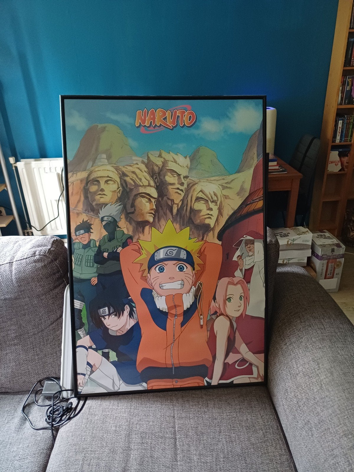 naruto poster inclusief lijst, Ophalen, Film en Tv
