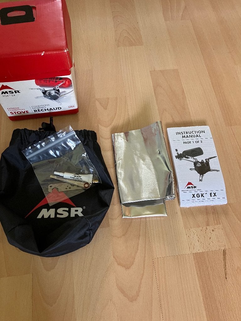 MSR XGK EX multifuel brander incl fles, Ophalen, Nieuw