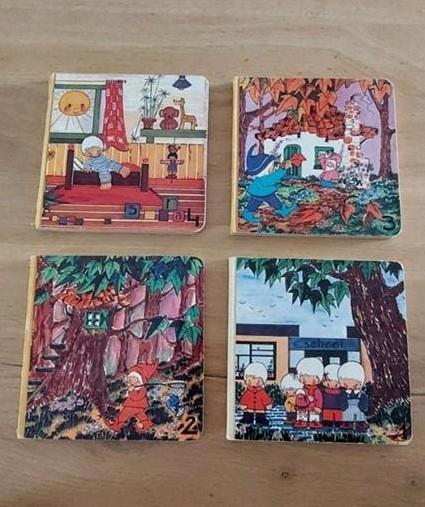 4 Tal Botjes Boekjes - Vintage Kinderboekjes deel 1/2/3/4, Ophalen of Verzenden, Gelezen, Maartje Janse, 2 tot 3 jaar