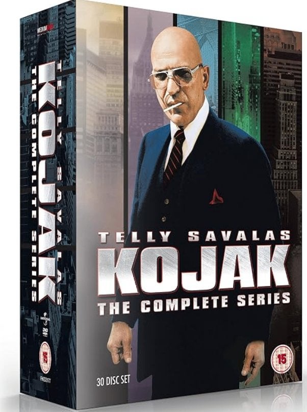 Kojak - Seizoen 1-5 : De Complete TV-Serie (30xDVD BOX), Cd's en Dvd's, Engels, Ophalen of Verzenden, Zo goed als nieuw, Actie en Avontuur