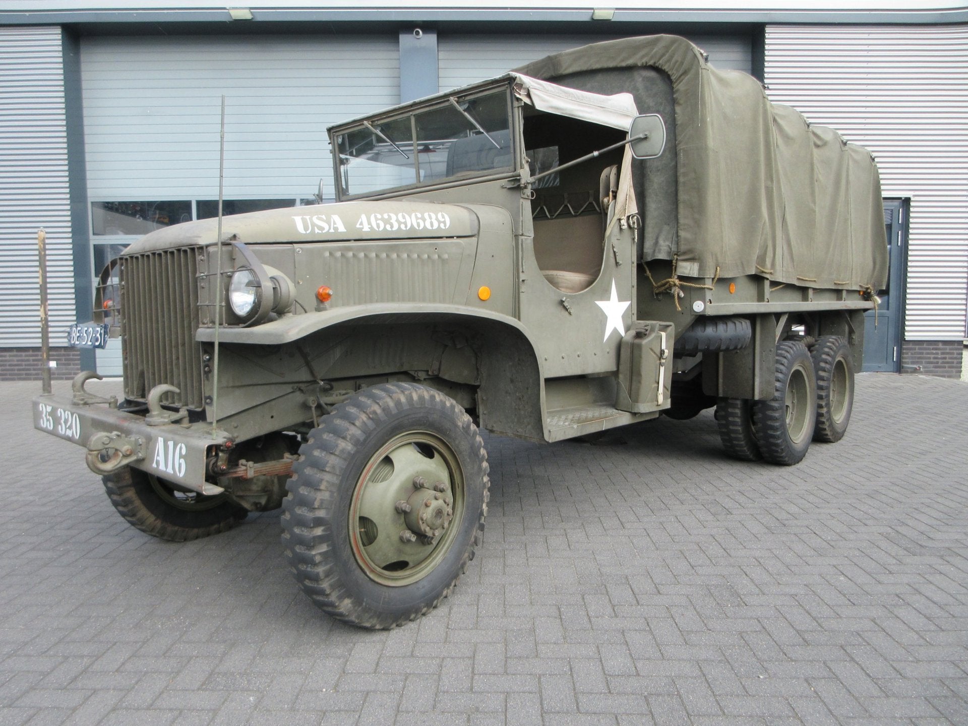 GMC CCKW 353 WW2 Truck, Auto's, Vrachtwagens, Overige merken, 98 pk, Bedrijf, Handgeschakeld