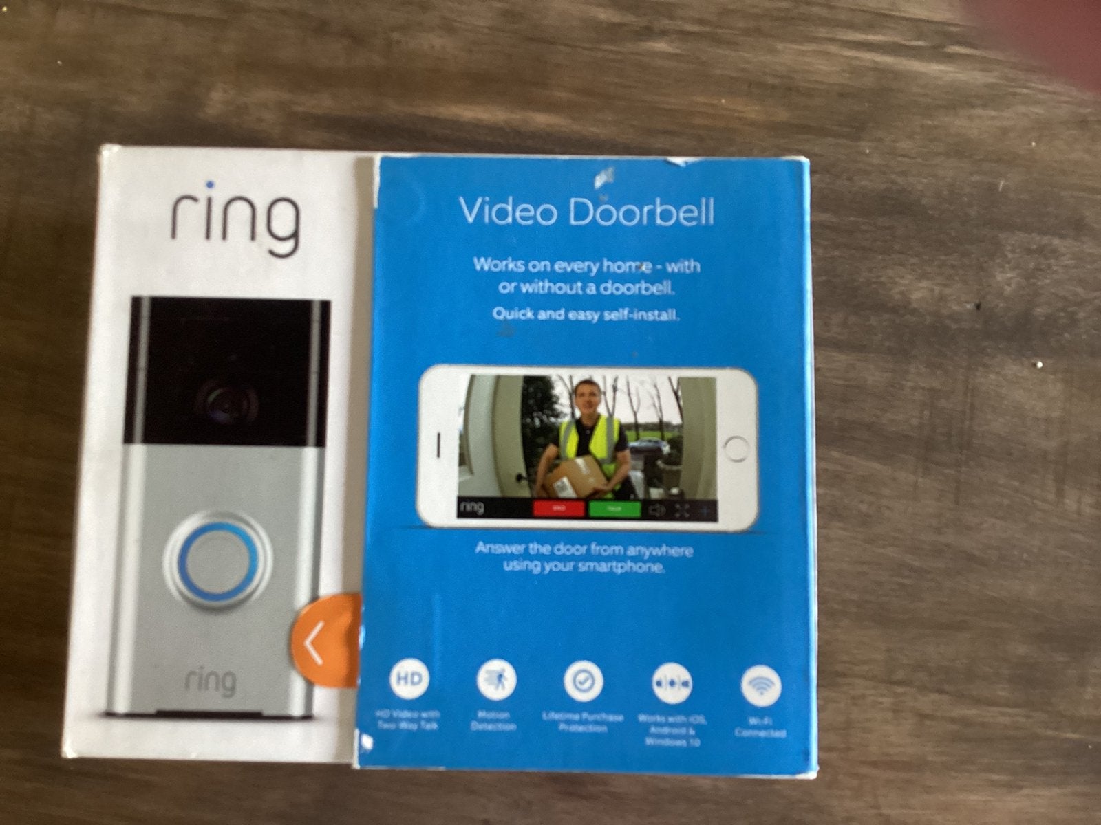Ring video draadloos, Huis en Inrichting, Deurbellen, Ophalen of Verzenden, Zo goed als nieuw
