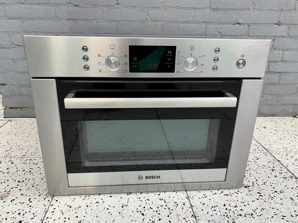 Bosch Inbouw Combi-oven Hete Lucht en Magnetronfunctie, 45 tot 50 cm, Gebruikt, Bella, Hete lucht