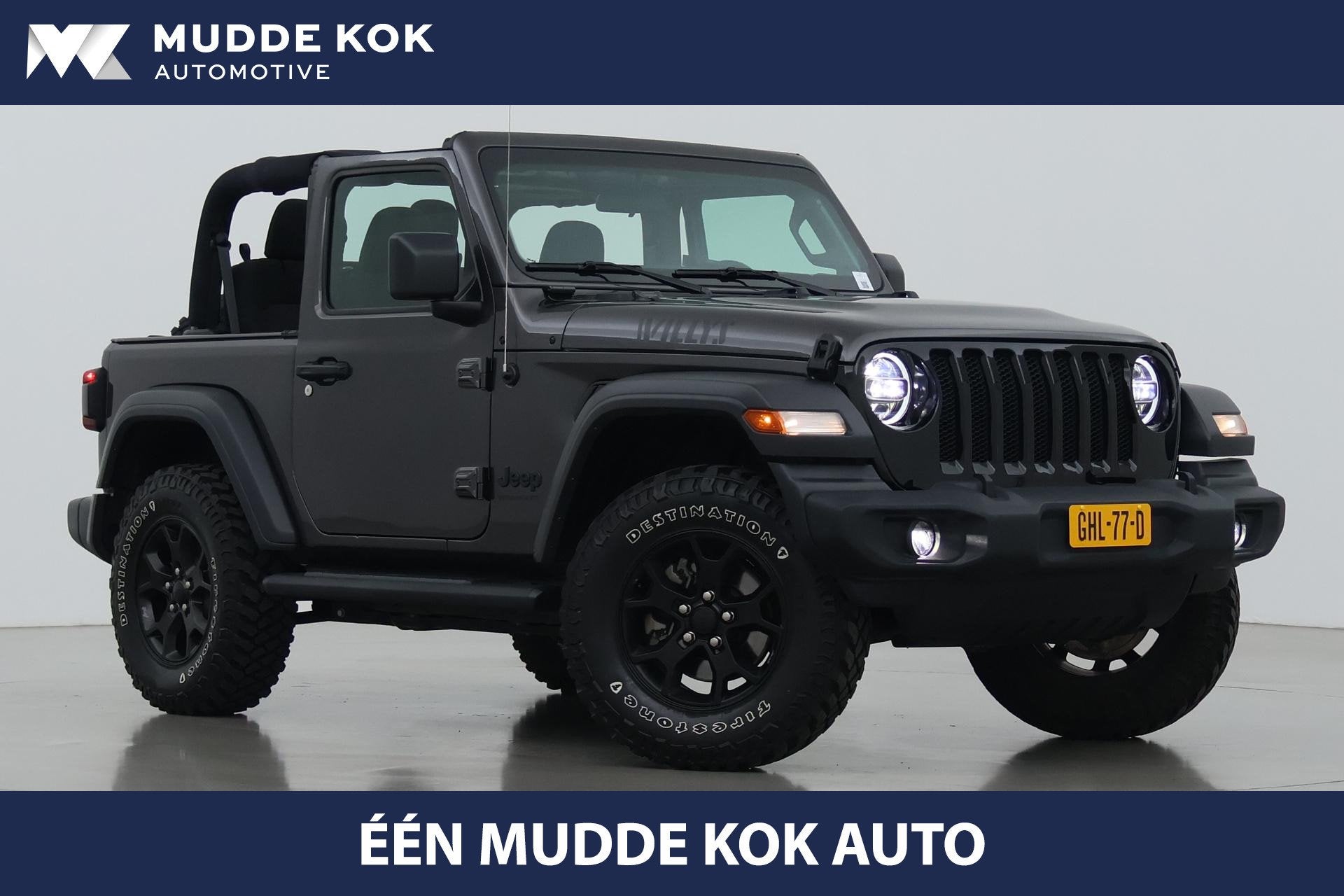 Jeep Wrangler 3.6T Willy's | Automaat | Trekhaak | Camera |, Auto's, Automaat, Stof, Gebruikt, 907 kg
