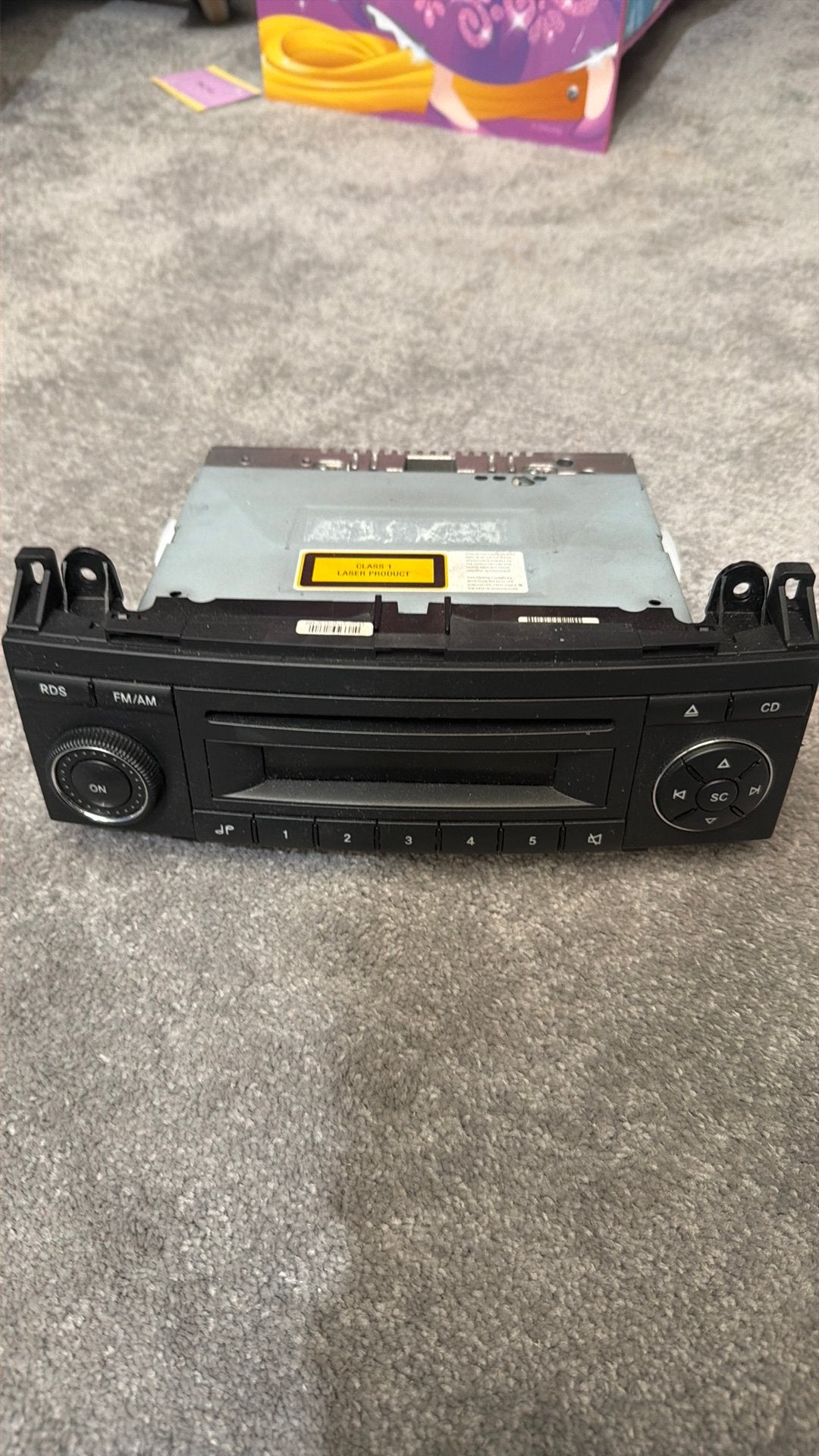Mercedes-Benz Audio 5 CD-speler (Harman/Becker), Auto diversen, Ophalen of Verzenden, Gebruikt