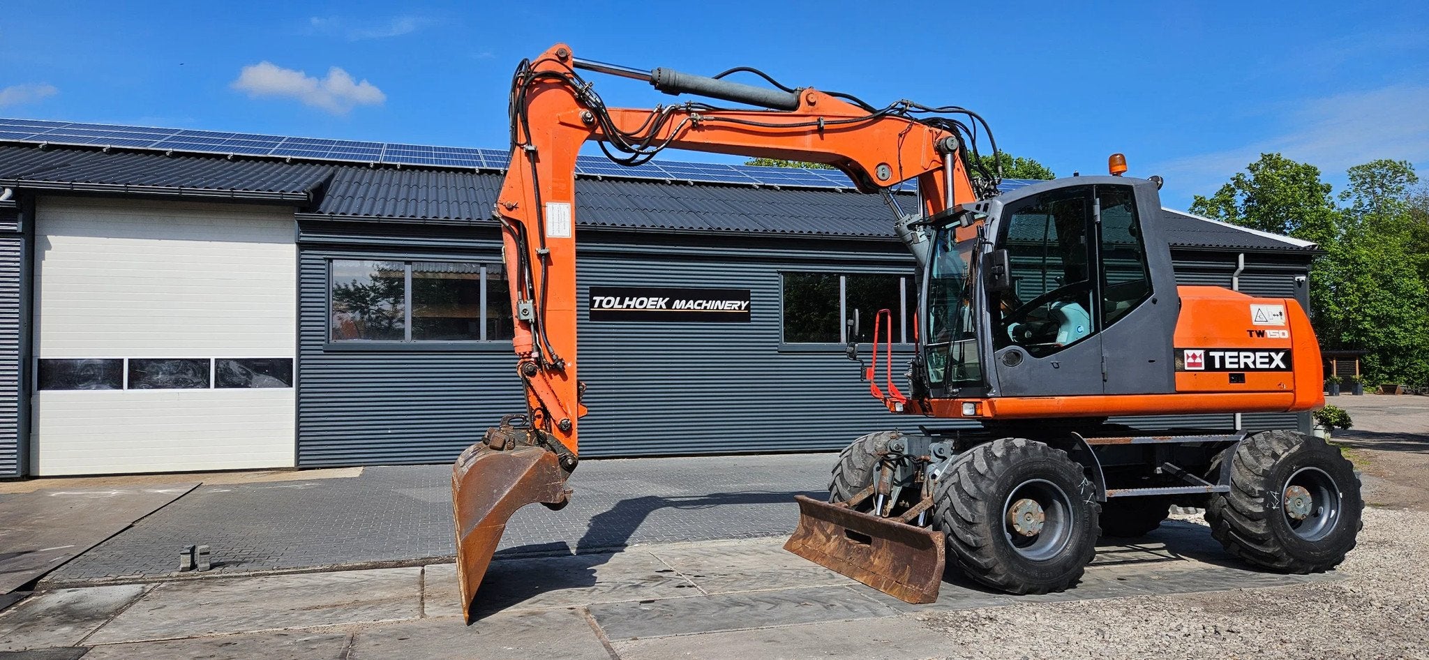 Terex ATLAS TW 150 (bj 2008), Zakelijke goederen, Graafmachine