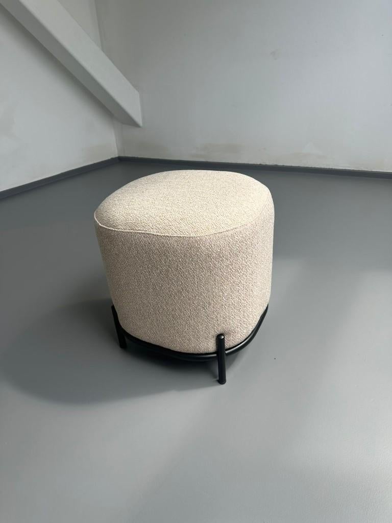 Tenzo poef, beige 1st, Ophalen, Gebruikt, Twee, Overige kleuren