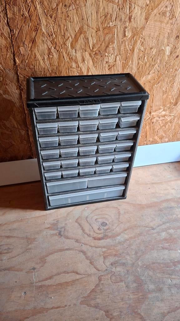 Ladekast 33 lades Holt, Huis en Inrichting, Kasten | Ladekasten, 5 laden of meer, Ophalen, 25 tot 50 cm, Minder dan 100 cm