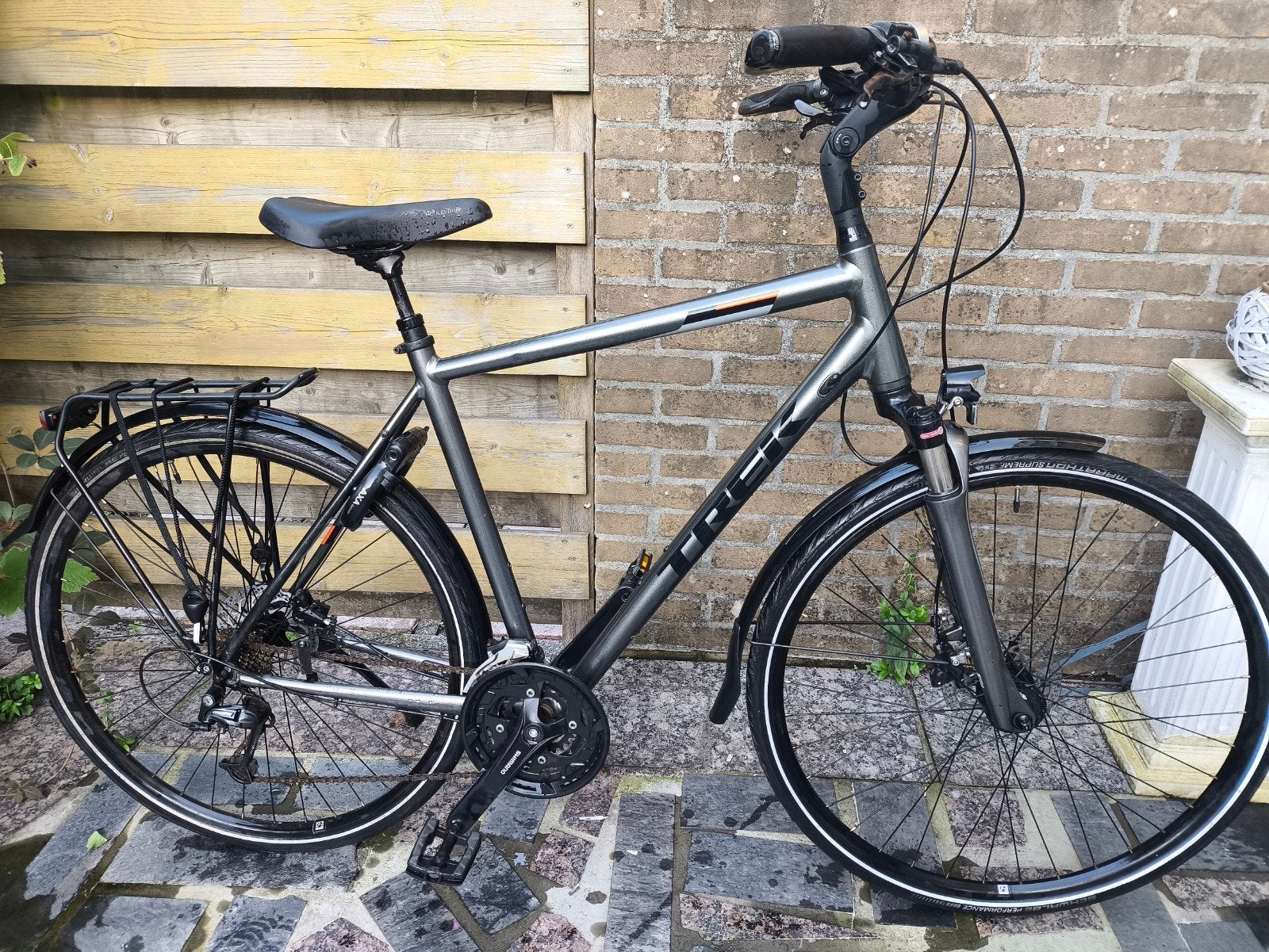 Trek T600 tourfiets, 28 inch, Gebruikt, Vering, Meer dan 20 versnellingen