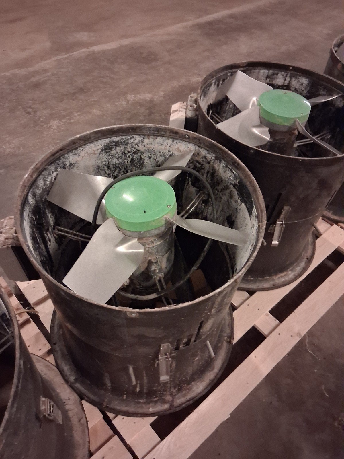 Ventilator, Ophalen, Gebruikt