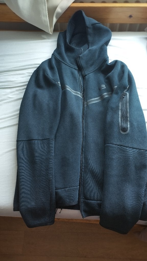 Nike tech fleece vest zwart L, Maat 52/54 (L), Verzenden, Zwart, Nike