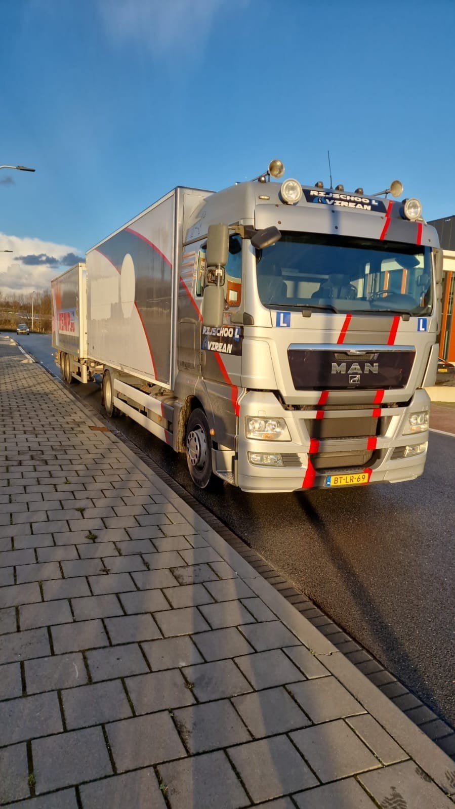 Les vrachtwagen C+CE CBR goed gekeurd 🚛✅️, Auto's, Particulier, Euro 4, Te koop, Handgeschakeld