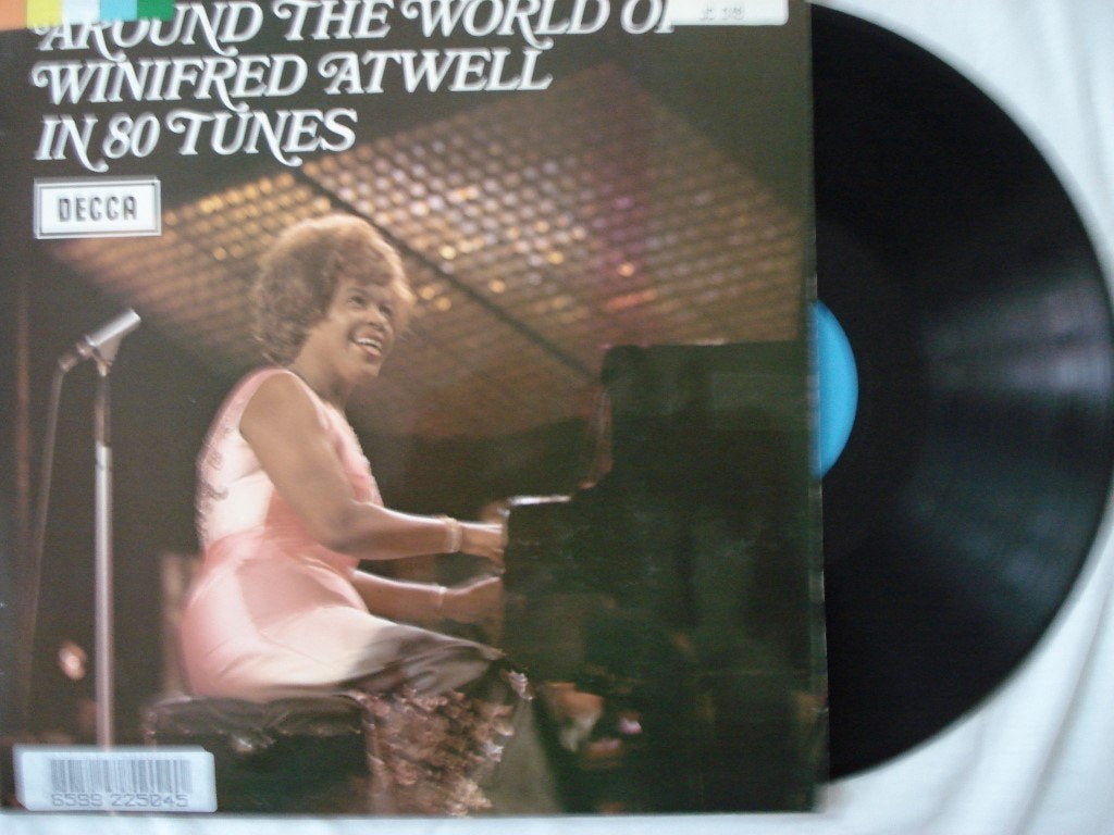 Winifred Atwell - Around the world of Winifred Atwell, LP, Gebruikt, Ophalen of Verzenden, 12 inch