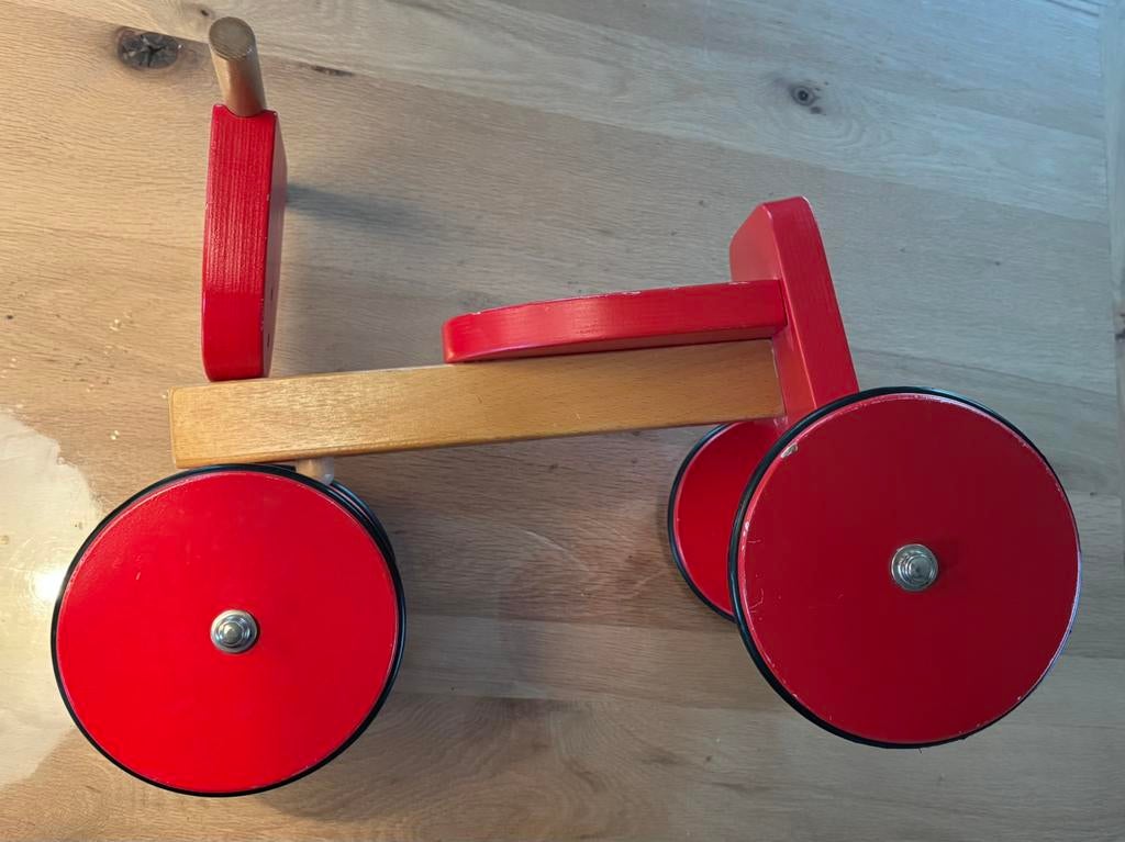 Loopfiets TEAB, Kinderen en Baby's, Speelgoed | Houten speelgoed, Ophalen of Verzenden, Gebruikt, Rij- of Hobbelspeelgoed