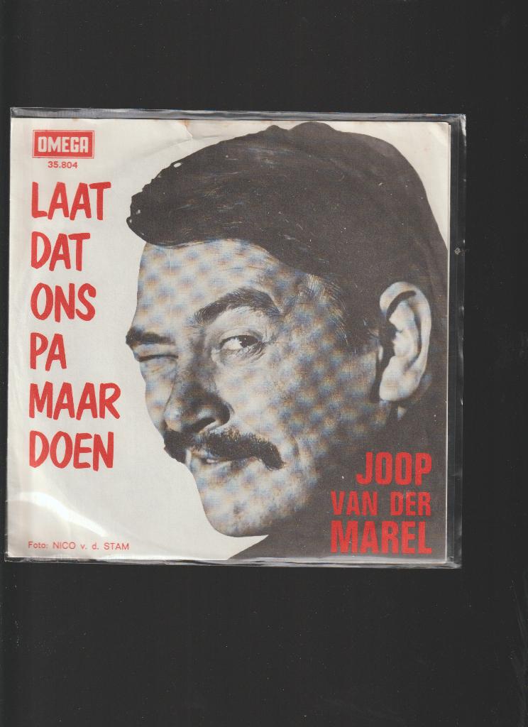 JOOP VAN DER MAREL  --  LAAT  DAT  ONS  PA  MAAR  DOEN, 7 inch, Single, Nieuw in verpakking, 1960 - 1969