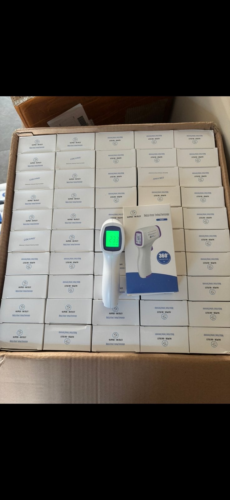 Partijhandel 424x digitale koorts thermometer contactloos, Witgoed en Apparatuur, Ophalen, Zo goed als nieuw, Overige typen