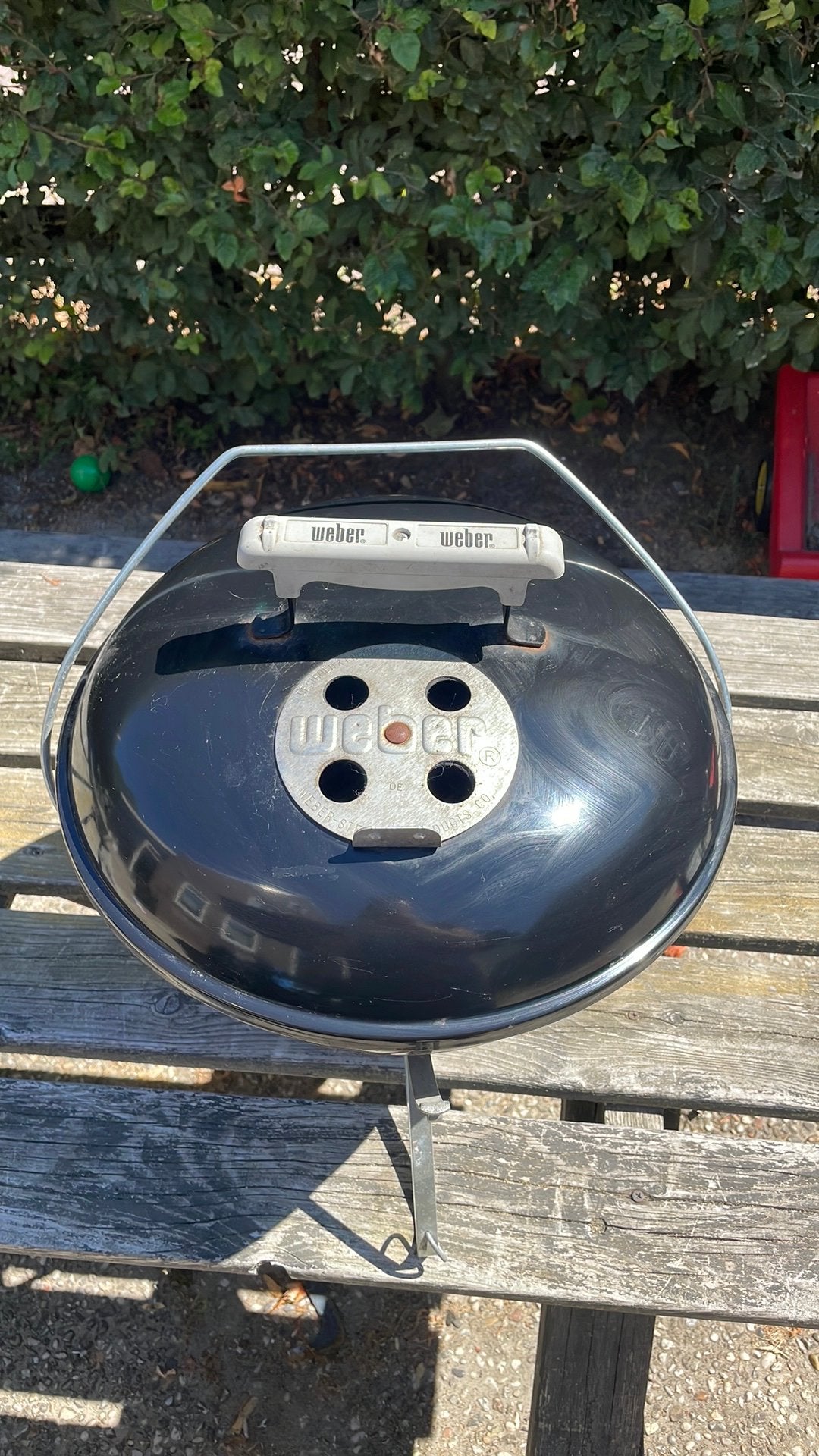 Weber Smokey Joe Ø 37 cm BBQ, Zwart - Black, Ophalen of Verzenden, Zo goed als nieuw