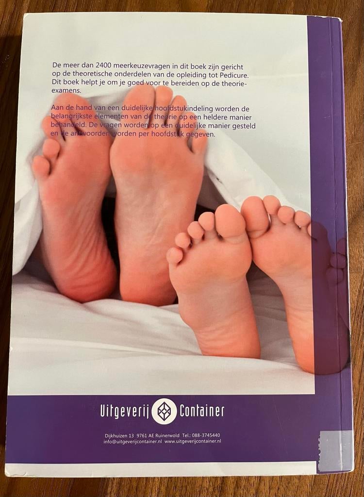 Meerkeuzevragen Pedicure - Opleidingsniveau 3, Boeken, Ophalen of Verzenden, Gelezen, MBO
