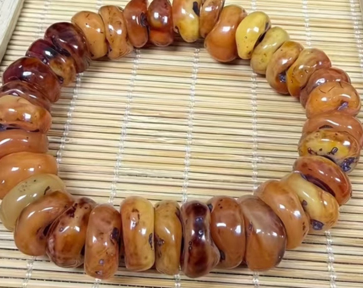 Amber, Sieraden, Tassen en Uiterlijk, Ophalen of Verzenden, Overige materialen, Armband