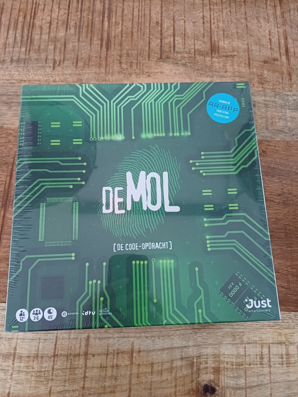 De Mol: De Code-Opdracht Bordspel - Nieuw in verpakking, Een of twee spelers, Ophalen of Verzenden, Nieuw, Just Entertainment