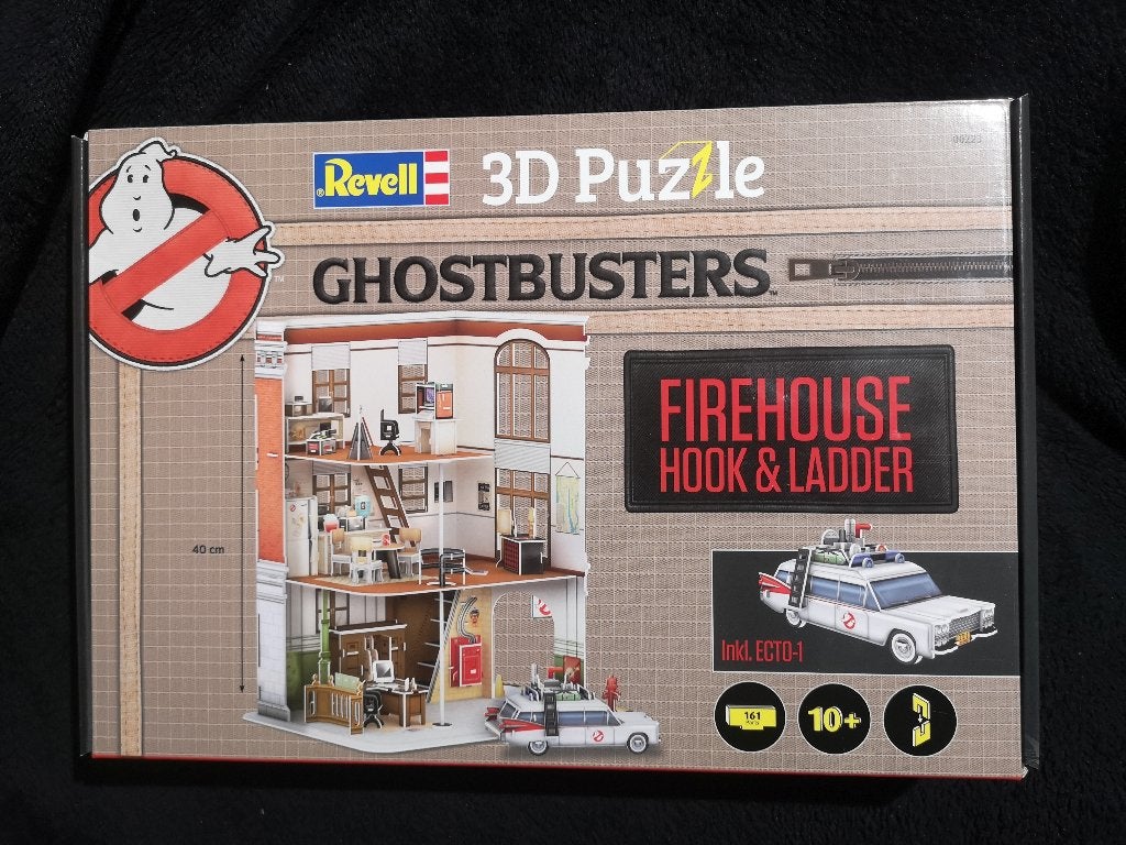 REVELL 00223 Ghostbusters Brandweerkazerne 3D Puzzel NIEUW, Ophalen of Verzenden, Minder dan 500 stukjes, Nieuw, Rubik's of 3D-puzzel