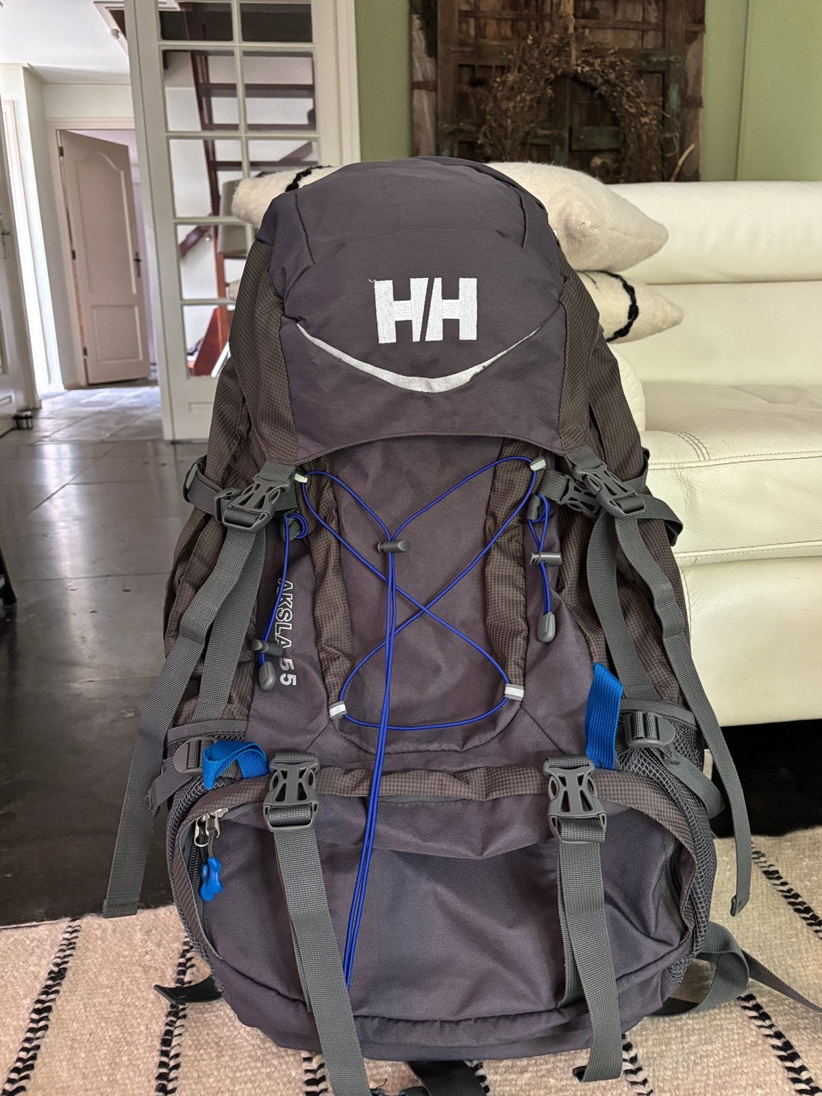 Helly Hansen Backpack - Aksla 55 liter, Ophalen of Verzenden, Zo goed als nieuw, Rugzak