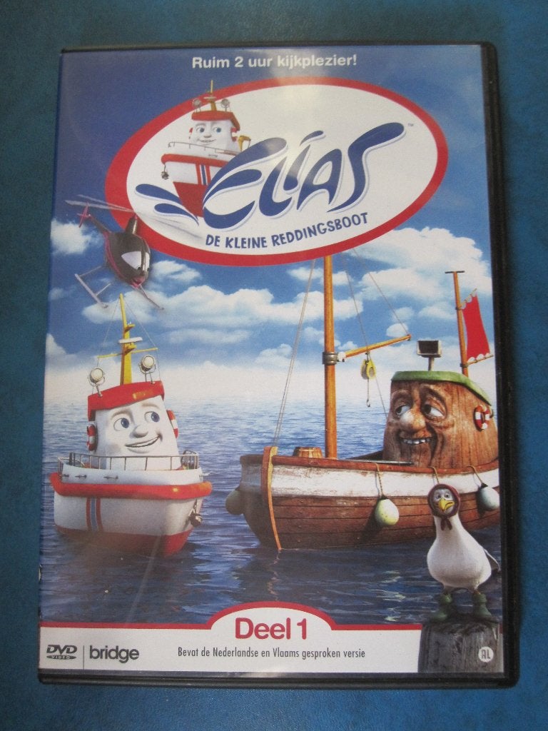 Elias - De Kleine Reddingsboot Deel 1, Animatie, Alle leeftijden, Tv-serie, Zo goed als nieuw