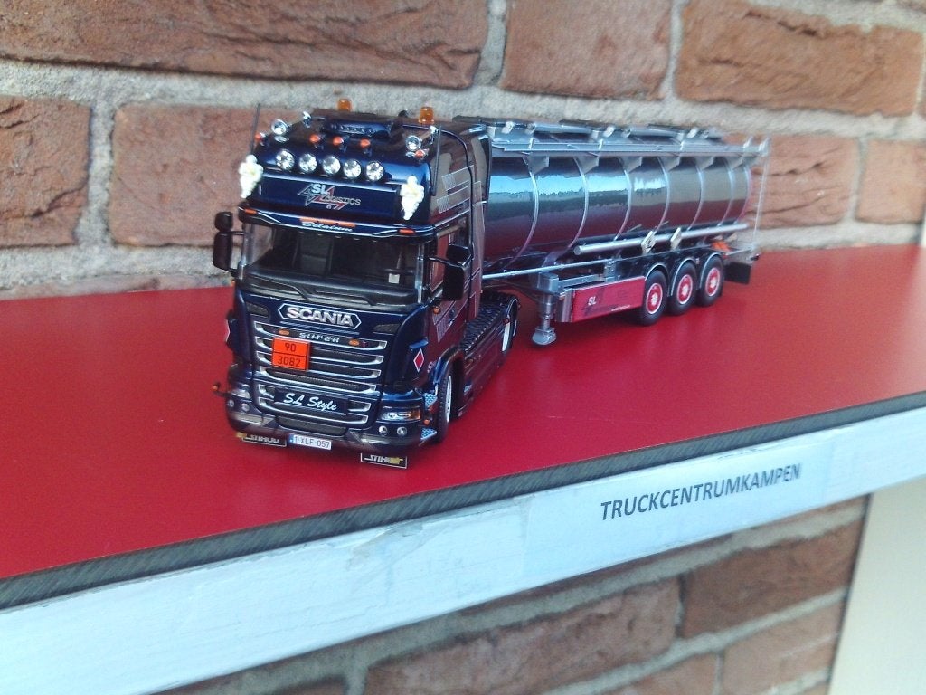 Tekno  Scania  R - Serie  Topline  van  SL  Logistics., Ophalen of Verzenden, Nieuw, Bus of Vrachtwagen, Tekno