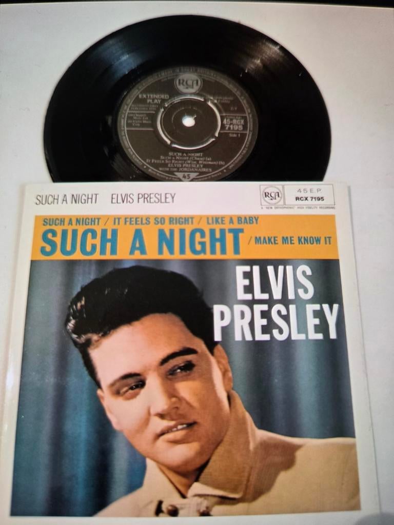 Elvis Presley  EP's  ..., Ophalen of Verzenden, Zo goed als nieuw, Pop