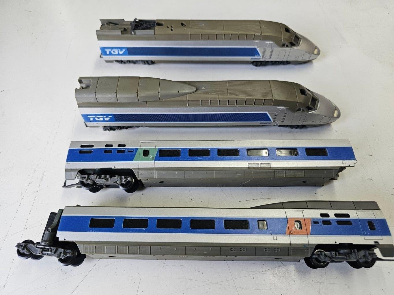 Modeltrein Ho Lima TGV Treinstel. (Hr. Huis), Overige merken, Treinset, Gelijkstroom, Ophalen of Verzenden